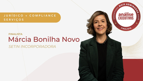 Márcia Bonilha Novo: finalista do prêmio Análise Executivos Mais Admirados 2026