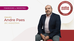 Andre Paes: finalista do prêmio Análise Executivos Mais Admirados 2026