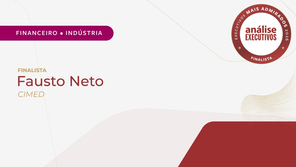 Fausto Neto: finalista do prêmio Análise Executivos Mais Admirados 2026