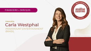 Carla Westphal: finalista do prêmio Análise Executivos Mais Admirados 2026