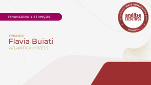 Flavia Buiati: finalista do prêmio Análise Executivos Mais Admirados 2026