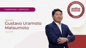 Gustavo Uramoto Matsumoto: finalista do prêmio Análise Executivos Mais Admirados 2026