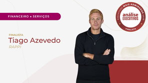 Tiago Azevedo: finalista do prêmio Análise Executivos Mais Admirados 2026