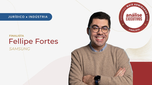 Fellipe Fortes: finalista do prêmio Análise Executivos Mais Admirados 2026