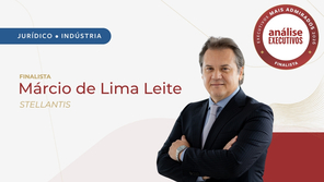 Márcio de Lima Leite: finalista do prêmio Análise Executivos Mais Admirados 2026
