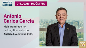 Antonio Carlos Garcia: Mais Admirada no ranking financeiro do Análise Executivos 2025