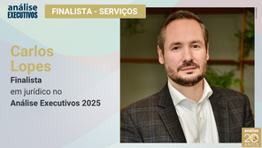 Carlos Lopes: finalista jurídico no Análise Executivos 2025