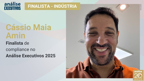 Cássio Maia Amin: finalista de compliance no Análise Executivos 2025