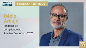 Décio Araujo: finalista de compliance no Análise Executivos 2025