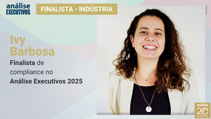 Ivy Barbosa: finalista de compliance no Análise Executivos 2025