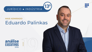Eduardo Palinkas: Mais Admirado no ranking jurídico do Análise Executivos 2026
