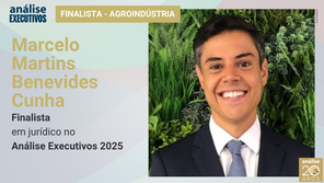 Marcelo Martins Benevides Cunha: finalista jurídico no Análise Executivos 2025