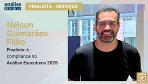 Nelson Guimarães Filho: finalista de compliance no Análise Executivos 2025