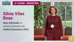 Silvia Vilas Boas: Mais Admirada no ranking financeiro do Análise Executivos 2025