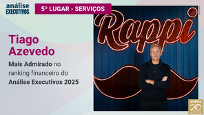Tiago Azevedo: Mais Admirado no ranking financeiro do Análise Executivos 2025