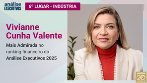 Vivianne Cunha Valente: Mais Admirada no ranking financeiro do Análise Executivos 2025